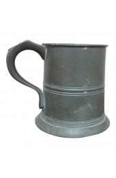 Home Tableware & Barware | Georgian Pewter Tavern Tankard Mug Joseph Morgan Bristol England Half Pint - HQ44599