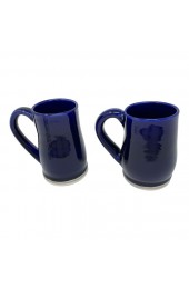 Home Tableware & Barware | Hand Made Cobalt Blue Coffee Mugs - a Pair - EM07613