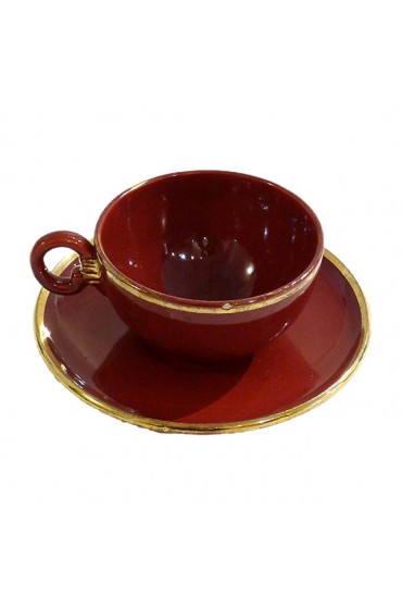 Home Tableware & Barware | Large Earthenware Tea Cup from St. Clement, 1950s - HG81341