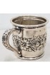 Home Tableware & Barware | Late 19th Century Sterling Silver Christening Cup W/ Floral Pattern C.1895 - GZ07447