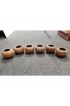 Home Tableware & Barware | Mid 20th Century Japanese Bizen Ware Rotund Drinking Vessels - Set of 6 - VD07490