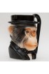 Home Tableware & Barware | Mid Century Vintage English Chimpanzee Toby Style Mug - MG04315