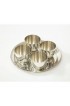 Home Tableware & Barware | Preisner Pewter Beverage Cups and Tray - 5 Pieces - ZI12544