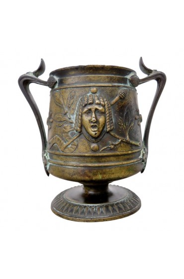 Home Tableware & Barware | Rennaissance Style Victorian Bronze Mug - ZH26293