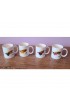Home Tableware & Barware | Set of 4 Winnie Staniford Designs Fly Fishing Lure Decorative Ceramic Coffee Mugs *New Old Stock* - WR53320