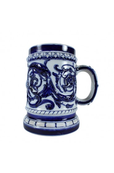 Home Tableware & Barware | Swedish Blue & White Stoneware Stein - PP32725