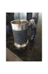 Home Tableware & Barware | Two Leather and Silver Plate Mugs - PW22025