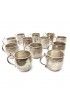 Home Tableware & Barware | Victorian Set of Silver Plated Baby Mugs - 12 Pieces - UY01736