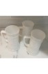 Home Tableware & Barware | Vintage 1950s Federal Glass Company Milk Glass Steins - Set of 3 - NC14844