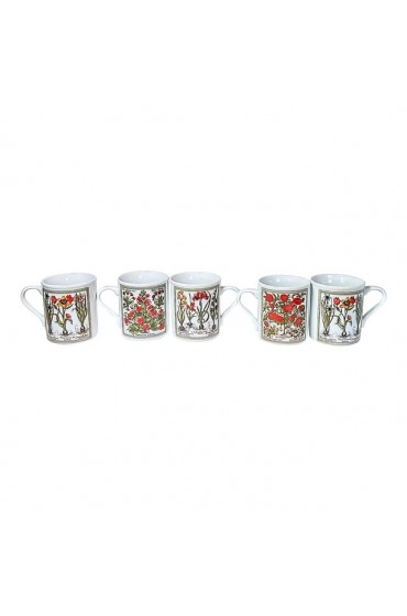 Home Tableware & Barware | Vintage Botanical Mugs- Set of 5 - WP95650