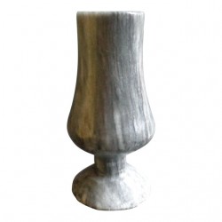 Home Tableware & Barware | Vintage Gray Marble Single Footed Sake Cup - QY65270