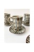 Home Tableware & Barware | Vintage Handmade Pottery Demitasse Mugs - Set of 6 - EV89502