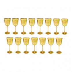 Home Tableware & Barware | Vintage International Silver Company Gold Plated Mini Goblet/Cordials - Set of 15 - HL79759