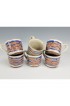 Home Tableware & Barware | Vintage Neils Fredricksen California Studio Pottery Marbled Coffee Mugs- Set of 6 - ND13759