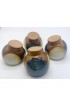 Home Tableware & Barware | Vintage Pottery Craft Robert Maxwell Sake Liquor Cups Stoneware - Set of 4 - WU18699