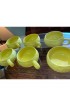 Home Tableware & Barware | Vintage Secla Majolica Yellow Cabbageware Soup Cups - Set of 6 - WD78499