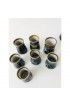 Home Tableware & Barware | Vintage Studio Pottery Mugs and Carafe - 8 Pieces - ZH75536
