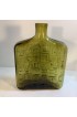 Home Decor | 1950s Italian Bottle/Vase With Raised & Indented Square Design - UO87692