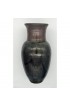 Home Decor | 1970s Large Dark Metallic Glazed Vase - FC81931