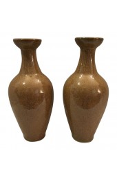 Home Decor | 1980s Maitland-Smith Glazed Porcelain Vases - Set of 2 - YQ74649