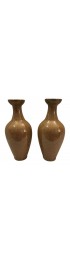 Home Decor | 1980s Maitland-Smith Glazed Porcelain Vases - Set of 2 - YQ74649