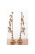 Home Decor | 19th Century French Brass Altar Candelabras - a Pair - GX62574