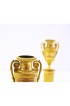 Home Decor | 19th Century Italian Vases on Plinth, Set of 2 - YT23229