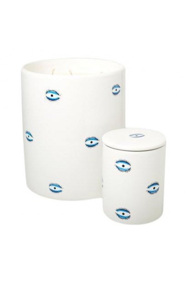 Home Decor | Casacarta Evil Eye Candle Set (Large and Small) - A Pair - RZ12111