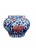 Home Decor | Chinoiserie Ming Style Vase W/Fishes - QK44606