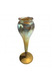 Home Decor | Early 20th Century Louis C Tiffany Studios Floriform Vase, Bronze, Favrile - WQ44085
