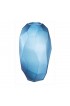 Home Decor | Eichholtz Avance Geometric Blue Hand Blown Glass Vase - FK73016