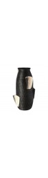 Home Decor | Fanned Out Large Tall Sisal Vase Black & Black Fans - UZ46301