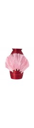 Home Decor | Fanned Out Small Tall Sisal Vase Radish - VJ74581