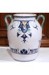 Home Decor | French Ceramic Hand-Painted Vase - OR79464
