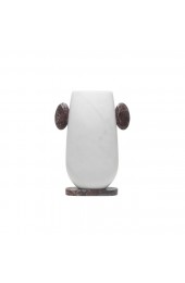 Home Decor | Geometric Contemporary Vase in Italian Marble by Matteo Cibic - BL93421