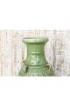 Home Decor | Grand Sage Green Engraved Vase - GD74050