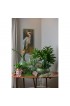 Home Decor | Green and Grey Feathered Vase, Large - IS63477