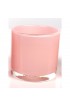 Home Decor | Handmade Glass Votives in Pinks - Set of 3 - YR56292