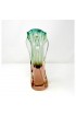 Home Decor | J. Hospodka Chribska Magenta and Green Crystal Vase - 1970s - FS11295
