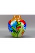 Home Decor | Large Italian Murano Glass Millefiori Flower Vase - IN32483