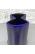 Home Decor | Mid-Century Modern Italian Irregular Shaped Blue Glazed Ceramic Vase, 1960s - PV95993