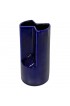 Home Decor | Mid-Century Modern Italian Irregular Shaped Blue Glazed Ceramic Vase, 1960s - PV95993