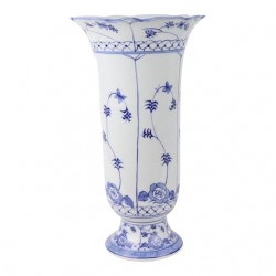 Home Decor | Mimi Procelain Vase in White/Blue, Large - SY97976