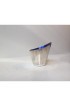 Home Decor | Modernist Concave Vase in Silver Plate & Enamel by DGS for Ronson, 1950s - MS17009