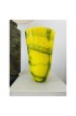 Home Decor | Murano Abstract Vase by Fratelli Toso in Yellow and Green, C. 1980 - KW77532