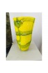 Home Decor | Murano Abstract Vase by Fratelli Toso in Yellow and Green, C. 1980 - KW77532