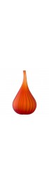 Home Decor | Salviati Murano Glass Vessel, Drops Collection Burnt Polished Orange - UJ62306