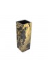 Home Decor | Spritely Home Tall Flower Vase, Black & Gold Marble - MO45641