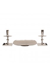 Home Decor | Tommi Parzinger Polished Nickel Table Garniture Set - 3 Pieces - JS57199