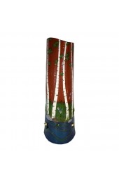 Home Decor | Vintage Birch Tree & Lily Pad Vase - ID18956